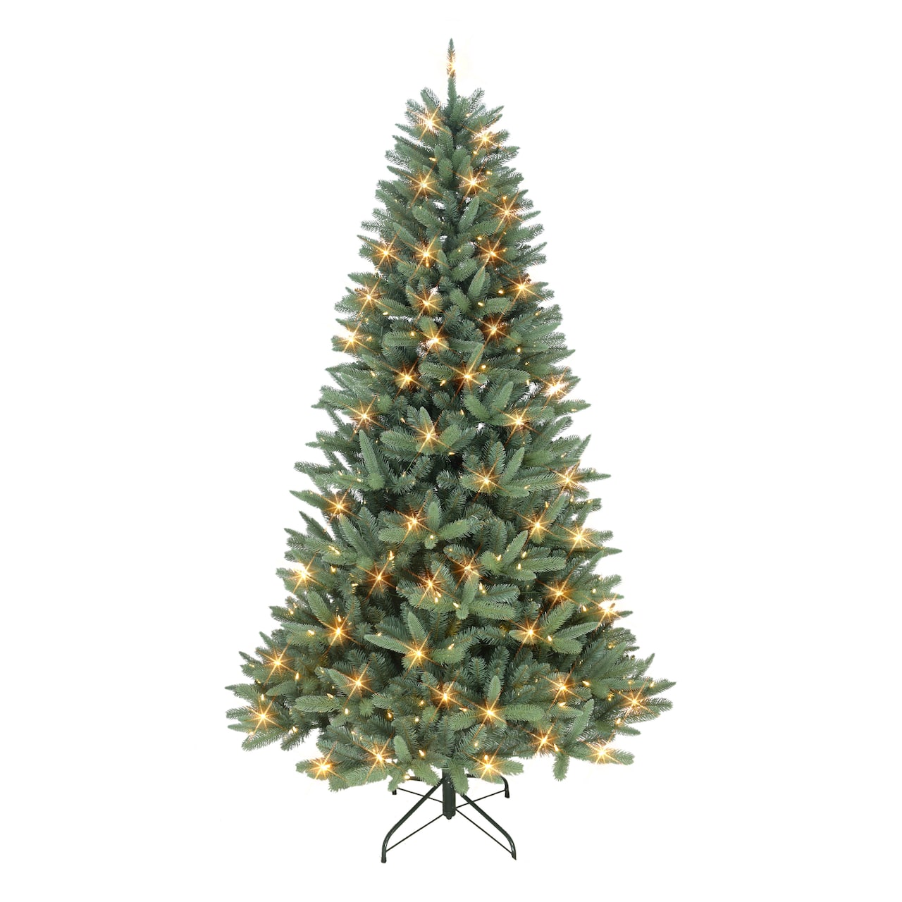 7.5ft. Pre-Lit Monterey Spruce Artificial Christmas Tree, Clear Incandescent Lights